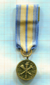 Медаль Резерва Вооруженных сил (для Резерва Военно-воздушных сил) (Миниатюра. Фрачный вариант) США