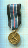 Медаль "За Гуманитарную Операцию" (Миниатюра. Фрачный вариант) США