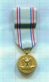 Медаль “За Примерное Поведение и Службу” (Миниатюра. Фрачный вариант) США