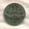 20 центов. Ямайка. F.A.O. 1976г
