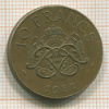10 франков. Монако 1981г