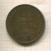 1 пенни. Южная Африка 1937г