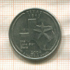 25 центов. США 2004г