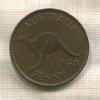 1 пенни. Австралия 1944г