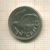 10 центов. Барбадос 1984г