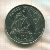 10 долларов. Восточные Карибы 1981г
