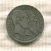 2 франка. Бельгия 1880г