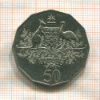50 центов. Австралия 2001г
