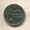 1/4 доллара. США 2007г