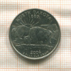 1/4 доллара. США 2006г