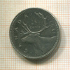25 центов. Канада 1981г