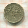 1 фунт. Великобритания 1992г