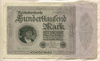 100000 марок. Германия 1923г