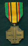 Воинская медаль бойца войны 1940-1945 гг.
Бельгия