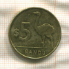 5 песо. Уругвай 2011г