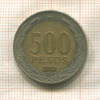 500 песо. Чили 2003г