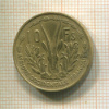 10 франков. Западная Африка 1956г