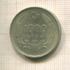 1000 лир. Турция 1991г