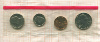 Подборка монет. США 1981г