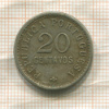 20 сентаво. Португальская Ангола 1921г