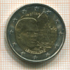 2 евро. Люксембург 2008г