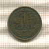 1 цент. Нидерланды 1928г