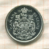 50 центов. Канада 1964г