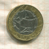 1000 лир. Италия 1998г