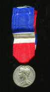 Почетная Медаль Министерства Труда и Общественной Безопасности. Франция. 1968 г