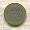 500 франков. Западная Африка 2004г