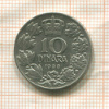 10 динаров. Югославия 1938г