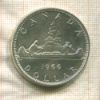 1 доллар. Канада 1966г