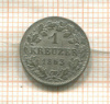 1 крейцер. Бавария 1863г