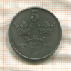5 эре. Швеция 1944г