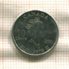 10 центов. Канада 2001г