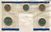 Набор монет США 1989г