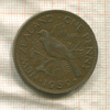 1 пенни. Новая Зеландия 1959г