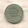 1/2 франка. Швейцария 1882г