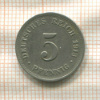 5 пфеннигов. Германия 1913г