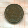 2 цента. Литва 1936г