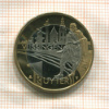 1 евро (1 рюйтер). Имеет хождение в городе Флиссинген Нидерланды 2007г