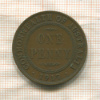 1 пенни. Австралия 1917г