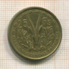 25 франков. Французская Африка 1956г