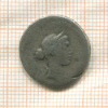 Денарий. Римская республика. L.Aemilius Lepidus 61 г. до н.э.