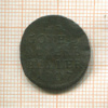 1 геллер. Саксен-Гота-Альтенбург (деформация) 1707г