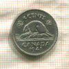 5 центов. Канада 1941г