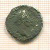 Монета. Римская империя. (На поверхности фрагменты серебрения)