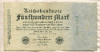 500 марок. Германия 1922г