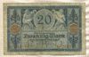 20 марок. Германия 1915г