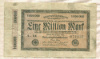1000000 марок. Германия (надрывы) 1923г